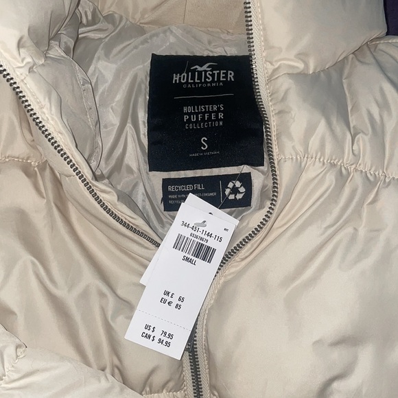 Cream Puffer-jacket - Picture 3 of 3